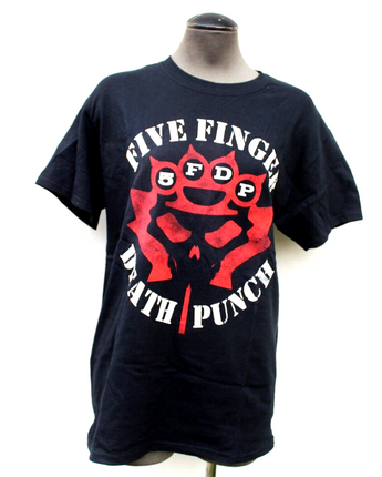 New Five Finger Death Punch Demon Inside (5FDP) Men's Graphic T-shirt Tee Medium