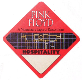 Vtg All Access Backstage Pass / VIP Sticker - Pink Floyd Momentary Lapse Tour