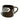 Vtg MCM CALIFORNIA CA Pottery CLAY - Brown Art Retro Hand Made Coffee Mug Cup