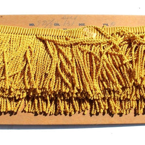 Vtg 1960s Tassle Retro Mod Funky Trim Fabric Trimming Bindings Sewing Material