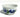 Vtg MCM CALIFORNIA CA Pottery CLAY Art - Blue Flower Soup Rice Salad Bowl Signed