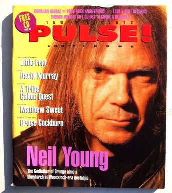 Vintage December 1991 PULSE Music NEWS David Murray MATTHEW SWEET Bruce Cockburn