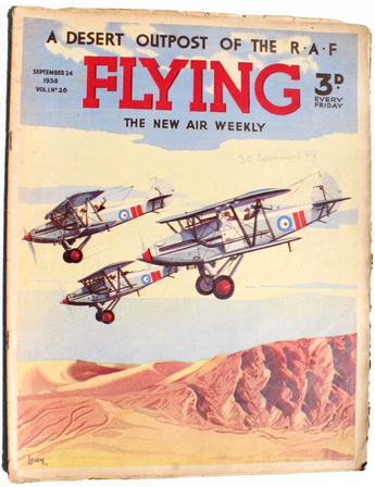 Vtg Sept 24, 1938 Flying Aviation Magazine Vol. 1 No. 26 Air Weekly