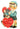Vgt 1940's Boy Taking Picture Of Puppy (Moving) Valentine's Day Greeting Card