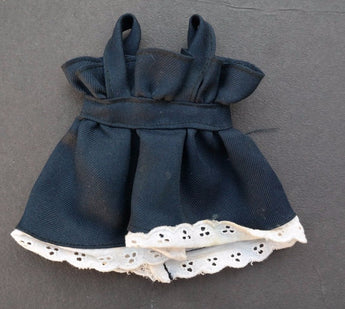Vintage 1950's Blue Spaghetti Strap Ruffle Dress Doll Play Clothes / Clothing