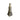 New Black & Gold Paris French Bathroom Polyresin Liquid Soap Dispenser