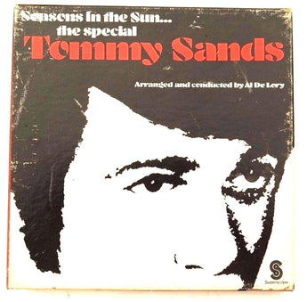 Vtg TOMMY SANDS Seasons In The Sun 4-Track 3 3/4 IPS Reel to Reel Tape