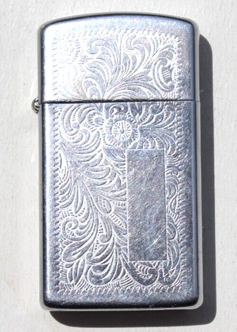Vtg Zippo Western Flip Top Advertising Automatic Cigarette Lighter