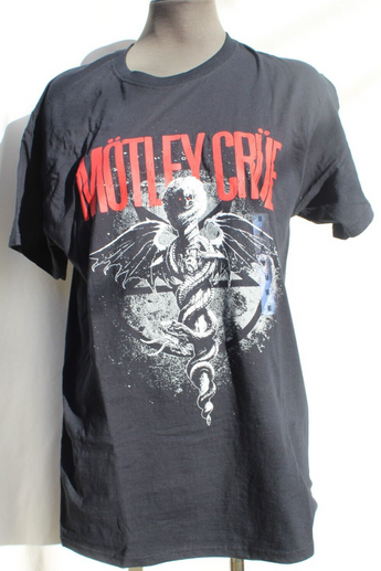 NEW 2019 Mens Motley Crue Dr. Feelgood Concert Tour Graphic T-Shirt Medium