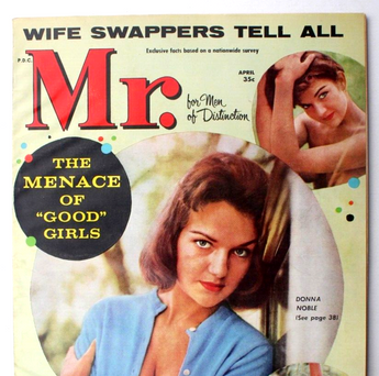 Vtg April 1960 Mr. Magazine Vol. 4 No. 4 - The Menace Of Good Girls Donna Noble