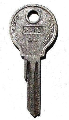 Vintage Volkswagen Key Blank VW12 61VW V68D V10 V01