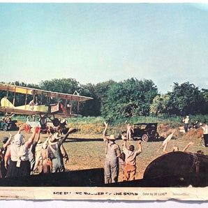 VTG Original 1972 ACE ELLAND RODGER OF THE SKIES LOBBY CARD Lithograph 72/97