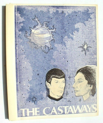 Vintage January 1977 The Castaways Star Trek Fanzine Book Booklet