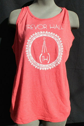 New Mens Red Trevor Hall Band Singer Concert Tour Tank Top T-Shirt