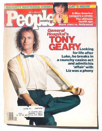 Vtg People Magazine May 17 1982 - General Hospital Tony Geary - Nastassia Kinski