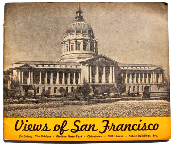 Vintage Views of San Francisco Souvenir PHOTOS Book Published in the 1930's