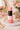 New Girly Pink / Black Stick Of Lipstick Ceramic Flower Vase Room Decor