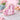 New Wood Pink & Brown Heart Shapped Valentines Day Hey Sugar Sign Figure