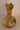 Vtg 1965 Porcelain Victorian Double Handle Trophy Vase W/ Flowers & Gold Trim