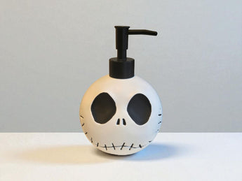 New Spooky Jack The Skellington Head Halloween Soap Dispenser Spooky Decoration