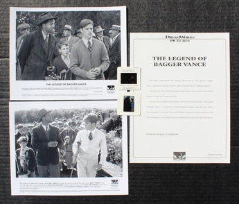Vtg 2000 Legend Of The Bagger Vance Promo Film Press Kit / Lobby Card Photos