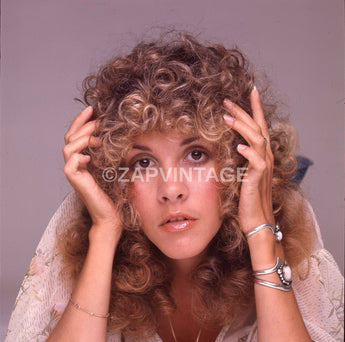 Vtg 1970's STEVIE NICKS (Fleetwood Mac) Unpublished Orig. Head Shot Photo #98