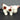Vtg MCM CALIFORNIA CA Pottery - Miniature Cow Animal Figurine #253
