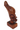 Vintage Women African Tribal Bohemian Art EBONY Wood Carving Statue