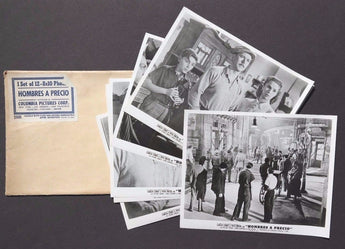 Vtg 1950 Hombres A Precio Movie Press Kit Photos (Carlos Cores / Yey Duciel)