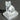 Vintage Glass Sitting Cat Clear Crystal Figurine Curious W/ Base Statue