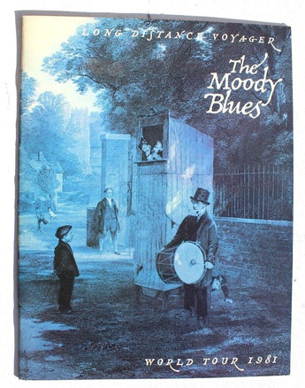THE MOODY BLUES Long Distance Voyager World Tour 1981 CONCERT PROGRAM