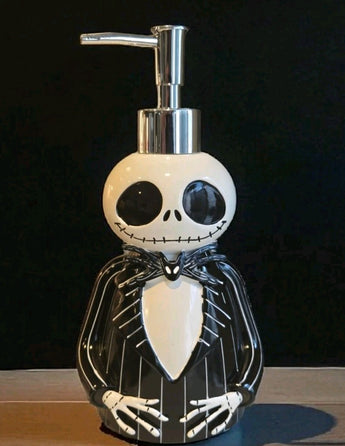 New Spooky Jack The Skellington Halloween Soap Dispenser Spooky Decoration