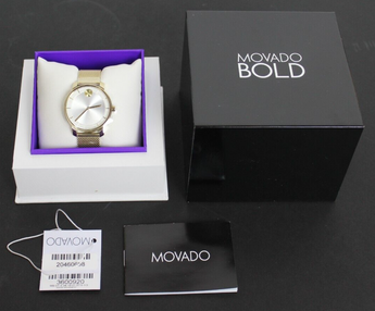 Movado Women's Bold Gold-tone Stainless Steel Ladies Watch - 3600920 ($695 MSRP)