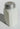 VINTAGE White MILK GLASS Art Deco Kitchen PEPPER Shaker (Movie Prop)