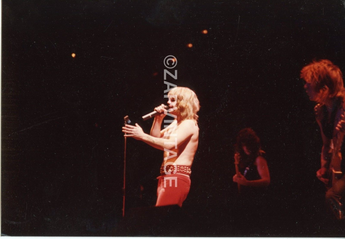 Vtg 1980s Ozzy Osbourne On Stage / Concert Tour Preforming Music Photo #2902