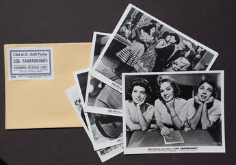 Vtg 1960 Los Fanfarrones Movie Press Kit Photos (Miguel Aceves Mejia) 8X10