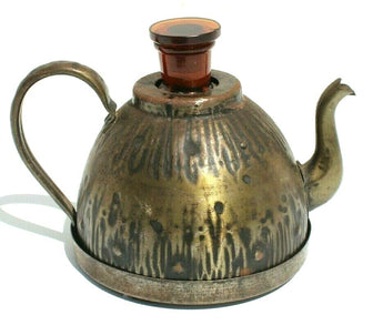 Antique PROHIBITION TEAPOT Rum Running Liquor Smuggling Goberg German Decanter