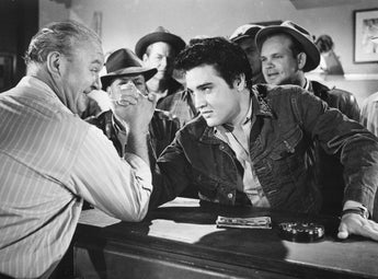 Vtg 1957 RARE B&W Portrait of ELVIS PRESLEY Jailhouse Rock Movie Photo #610