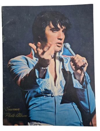 VTG Elvis Presley 1970 Tour Photo Album RCA Records Souvenir Program Book