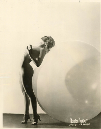 Vintage 1939 Sally Rand Bubble Dance Risque by Maurice Seymour Photo # 2829