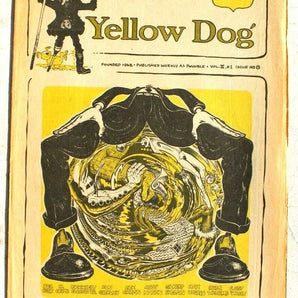 Vtg 1968 YELLOW DOG Newspaper Vol. II Issue # 1 Comic (Rick Giffin) R Crumb