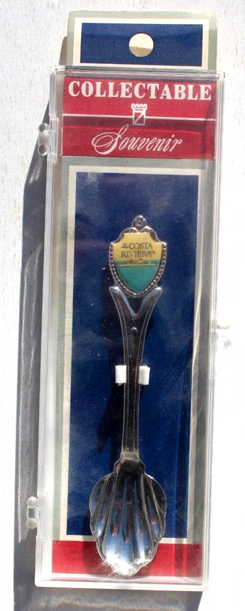 RARE Vintage Costa Riviera Cruise Ship SILVER Collectable SOUVENIR SPOON