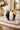 Black & White W/ Gold Circus Stripped Apple Figure Fruit Decoration Home Decor