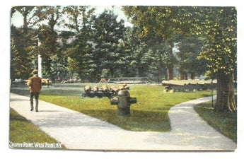 Vtg 1900s Trophy Point West Point N.Y. Postcard (26 Of 1000)