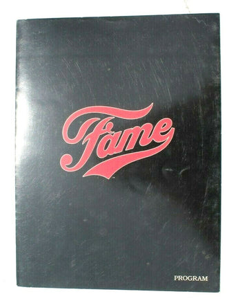 Vtg Promo Movie Theatre Advance Screening Brochure 1980 Fame (Eddie Barth)