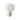 New White Hand W/ Crystal Ball Fortune Teller Modern Retro Style Figurine Decor