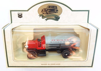 Vtg CHEVRON COMMEMORATIVE Model DIE-CAST Zerolene 1911 Chain Drive Tank TRUCK