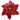 New Large Metal Christmas Red Poinsettia Flower Hanging Door Wall Art Decor