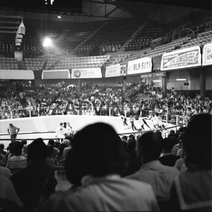 Vtg Oct 6, 1964 Girls Roller Derby Game Downtown Los Angeles CA Photo #2012