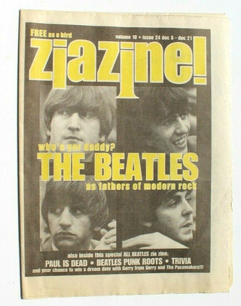 Vintage Vol. 10 December Issue Newspaper Ziazine Magazine - The Beatles